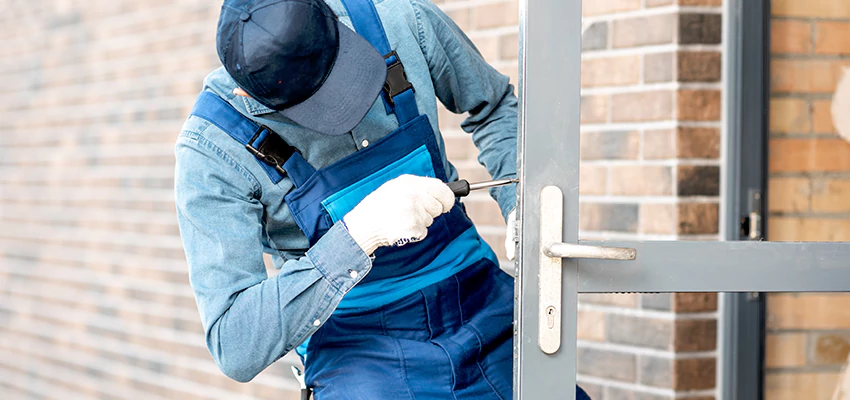 Pivot Storefront Door Locks Installation in Larkspur, California